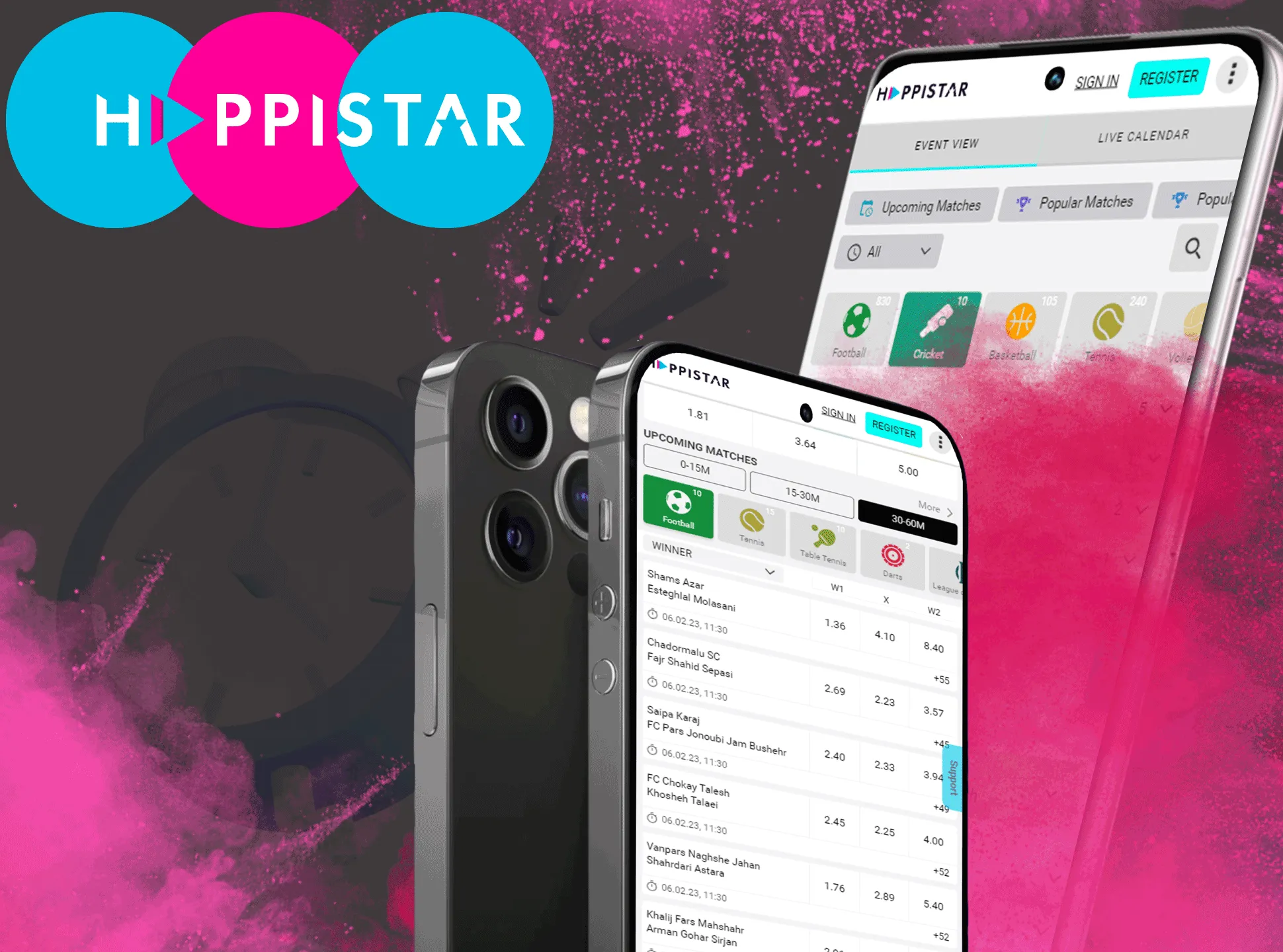 The Happistar app works fastly and smoothly.