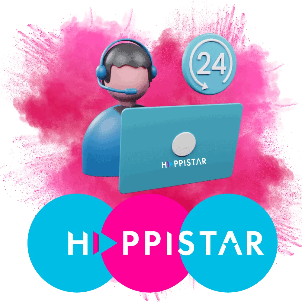 The Happistar support team works every day.