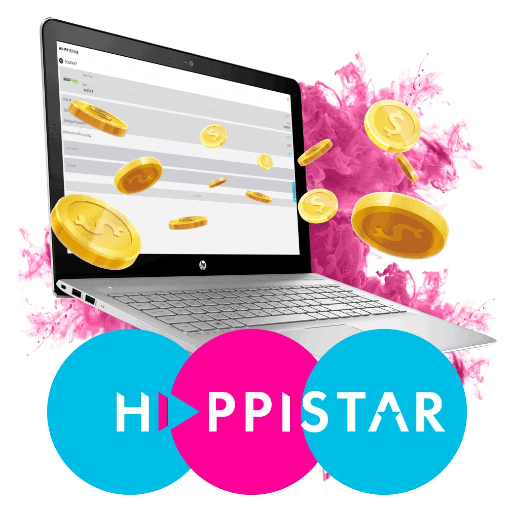 Withdraw your winnings from Happistar.